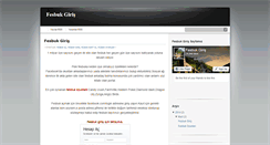 Desktop Screenshot of fesbukgiris.com